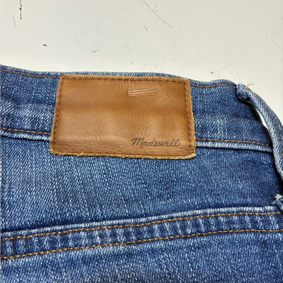 Madewell 9” High Rise Skinny Crop Jeans, Size 29, Raw Hem, Excellent Condition - Picture 7 of 9